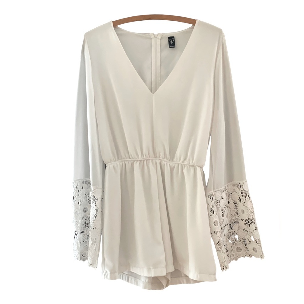 WINDOR~JUMPER WITH LACE~SZ.S